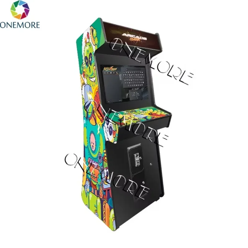 

2 Players Slim Stand-Up Arcade Game Machine, 26'' LCD Upright Arcade 6200 Classic Multi Game, Full Size Arcade Cabinet for Sale