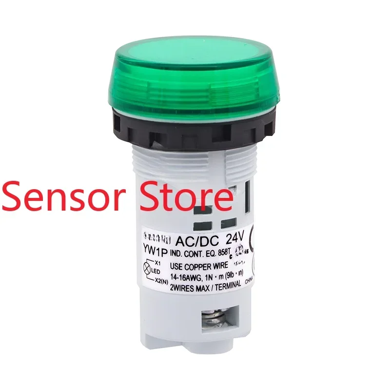 

5PCS LED Red, Yellow, Green And Yellow Signal Indicator YW1P AC-DC 24V 220V AD16-22D/S