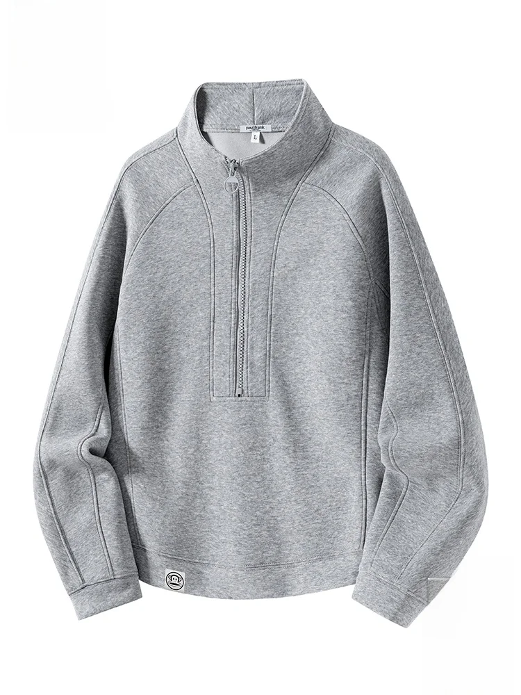 

Толстовка Paul Frank M с капюшоном на молнии, повседневная, свободного кроя, осенняя, плотная, удобная спортивная одежда с дизайном «Обезьянья морда»