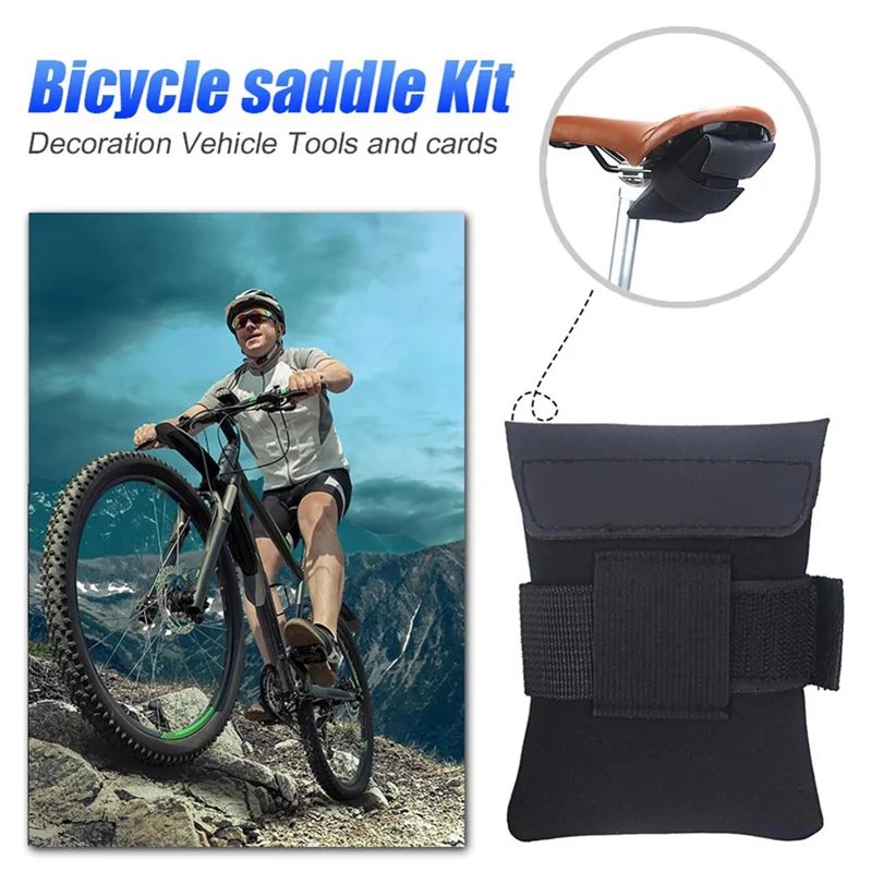 

A29Z-Outdoor Sports Mountain Bike Bag Mountain Bike Saddle Bag Riding Portable Dust Bike Replacement Parts Accessories