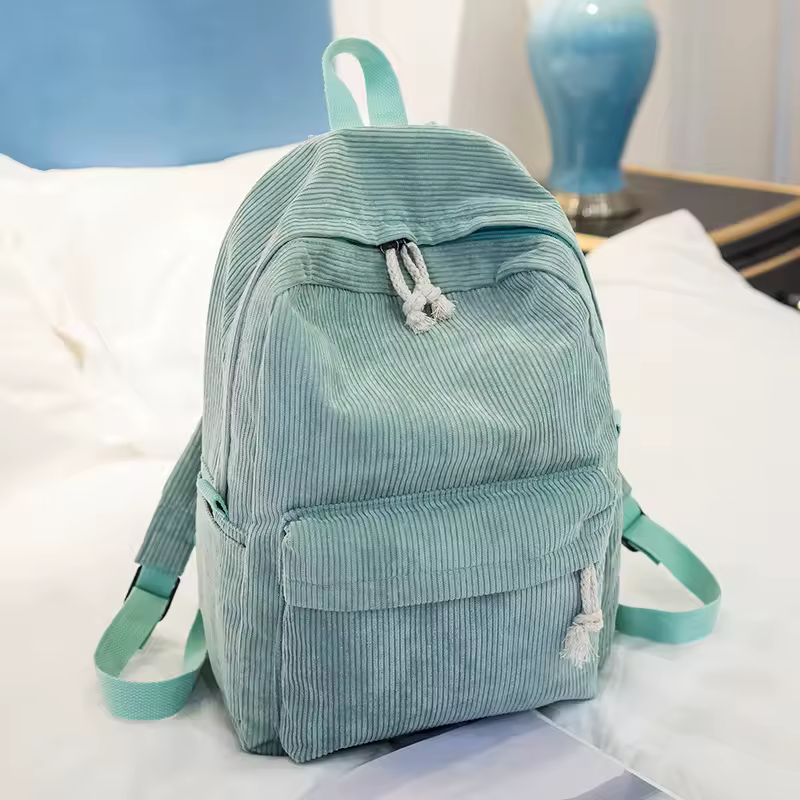 Personalized Kids Backpack, Embroidered Corduroy Backpack,Back to School, Kid name backpack,school bag college,toddler,with name - Image 8