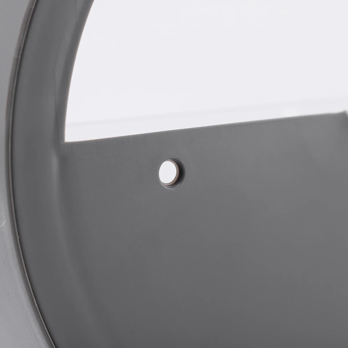 

Round Large Grey Wall Hanging Flower Pot Creative Decorative Flowerbasket Office Home Transparent Glass Practical Durable