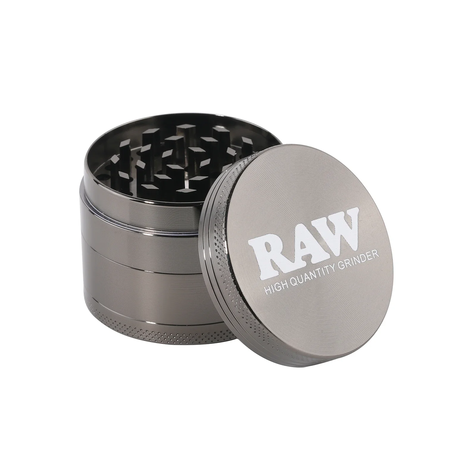 Upgrade Your Herb Grinding Game with the 2″ Metal Zinc Alloy Gray Herb Grinder – Only .28!