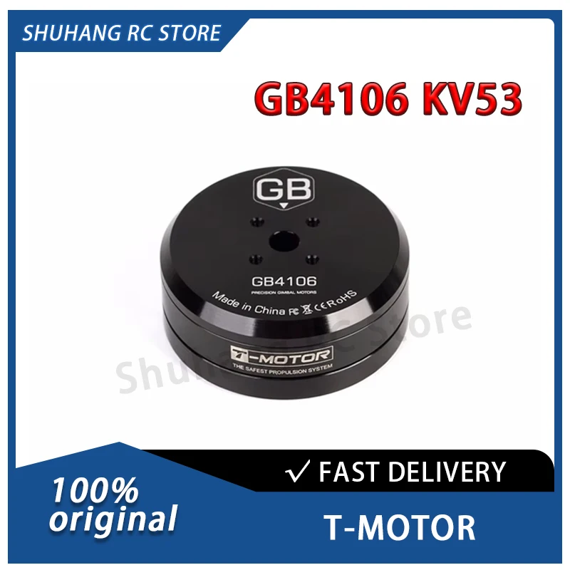 T-MOTOR GB4106 KV53 Gimbal-motor -3-6S Batterij Hoog koppel Soepele prestaties voor luchtfotografie en UAV
