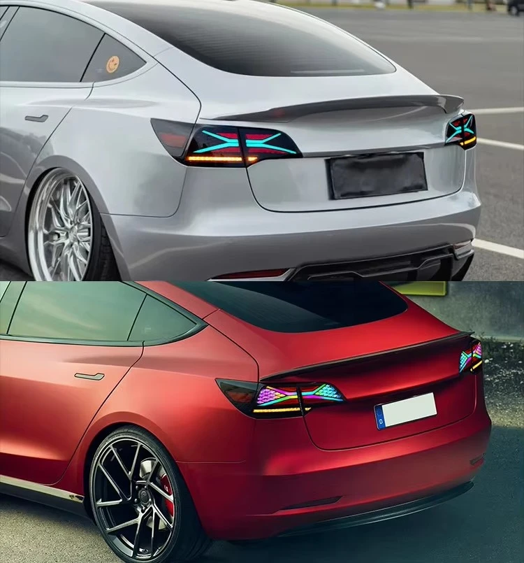مصابيح خلفية متينة RGB LED من الدرجة الأولى لطراز تسلا 3 موديل Y 2017-2022 بعمر طويل #3