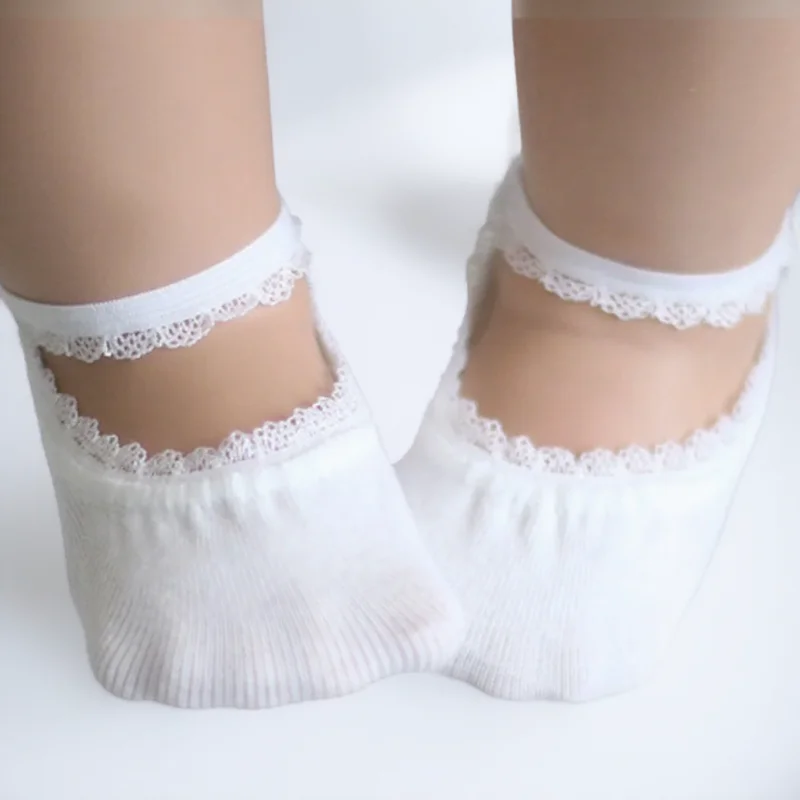 

1 пара детских носков для малышей 1–8 лет, кружевные детские носки, невидимые носки-невидимки, подарки для мальчиков и девочек, милая обувь