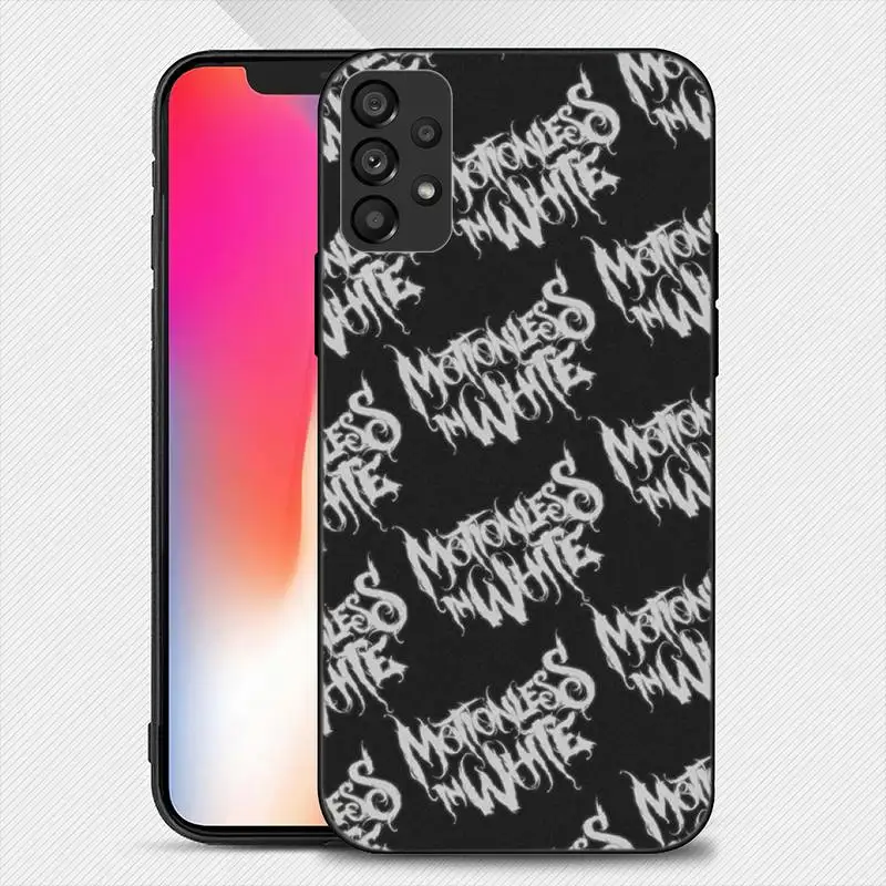 Motionless In White Phone Case For Samsung Galaxy  A51 A71 A13 A73 S23 A52 A53 5G Soft Cover