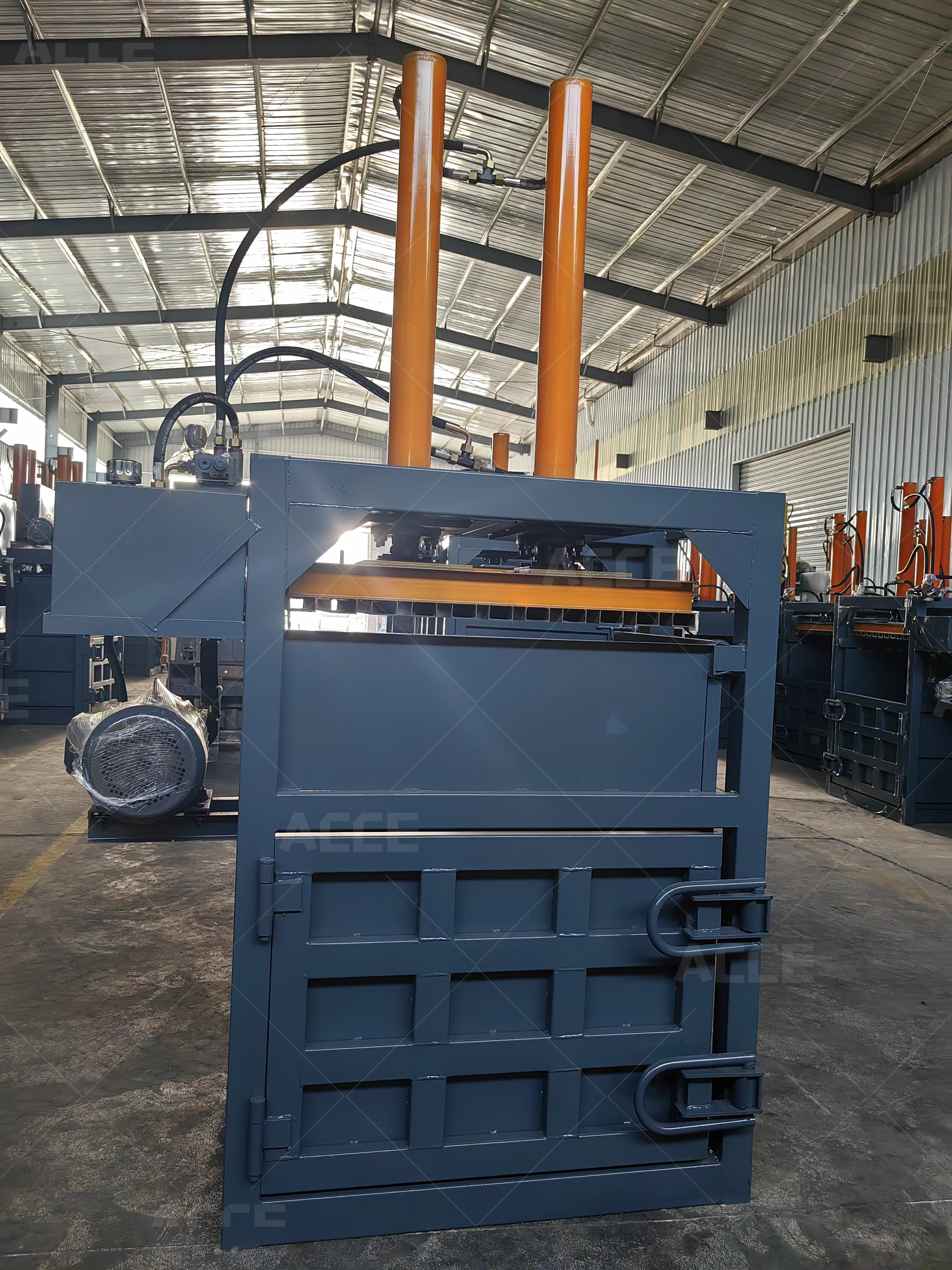 Recycle Aluminium Can Compactor Beliebte hydraulische Metallballenmaschine im Angebot