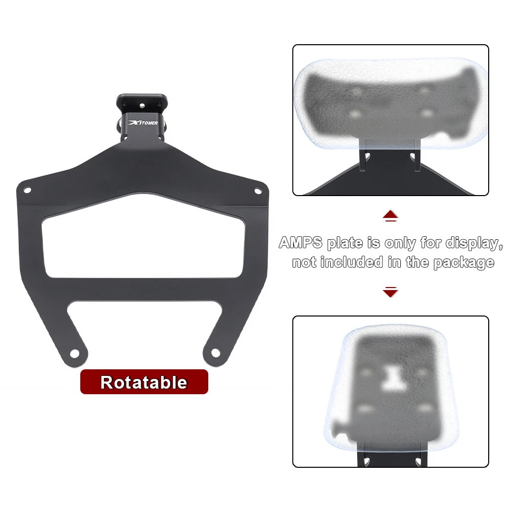 For Triumph TIGER 1200 TIGER 1200 XC /XR/XCX/ XCA/XRX/XRT Motorcycle Navigation Phone Mount Bracket Windshield GPS Stand Holder