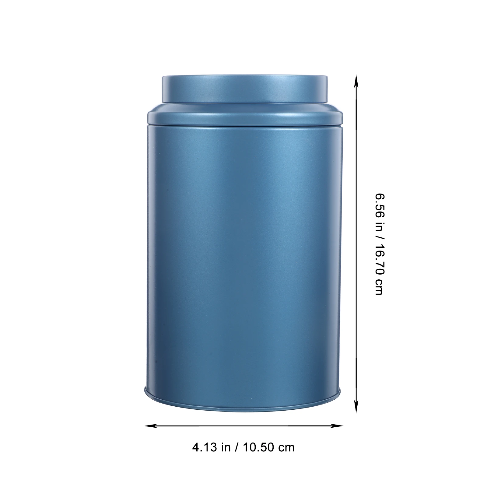 

Airtight Canister Portable Metal Storage Tin For Loose Leaf Coffee Home Office Use Container Small Travel Tea Box