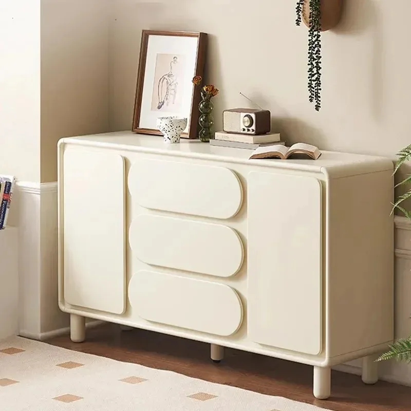 

Скандинавский шкаф-полка из массива дерева, многофункциональные ящики, шкафы, белая компактная мебель для хранения, большая крышка радиатора Meuble