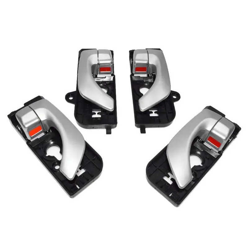A11M-6X Inside Door Handle Front Rear Left Right Set For Sonata 2005 2006 2007 2008 826103K020 826203K020 Car Styling