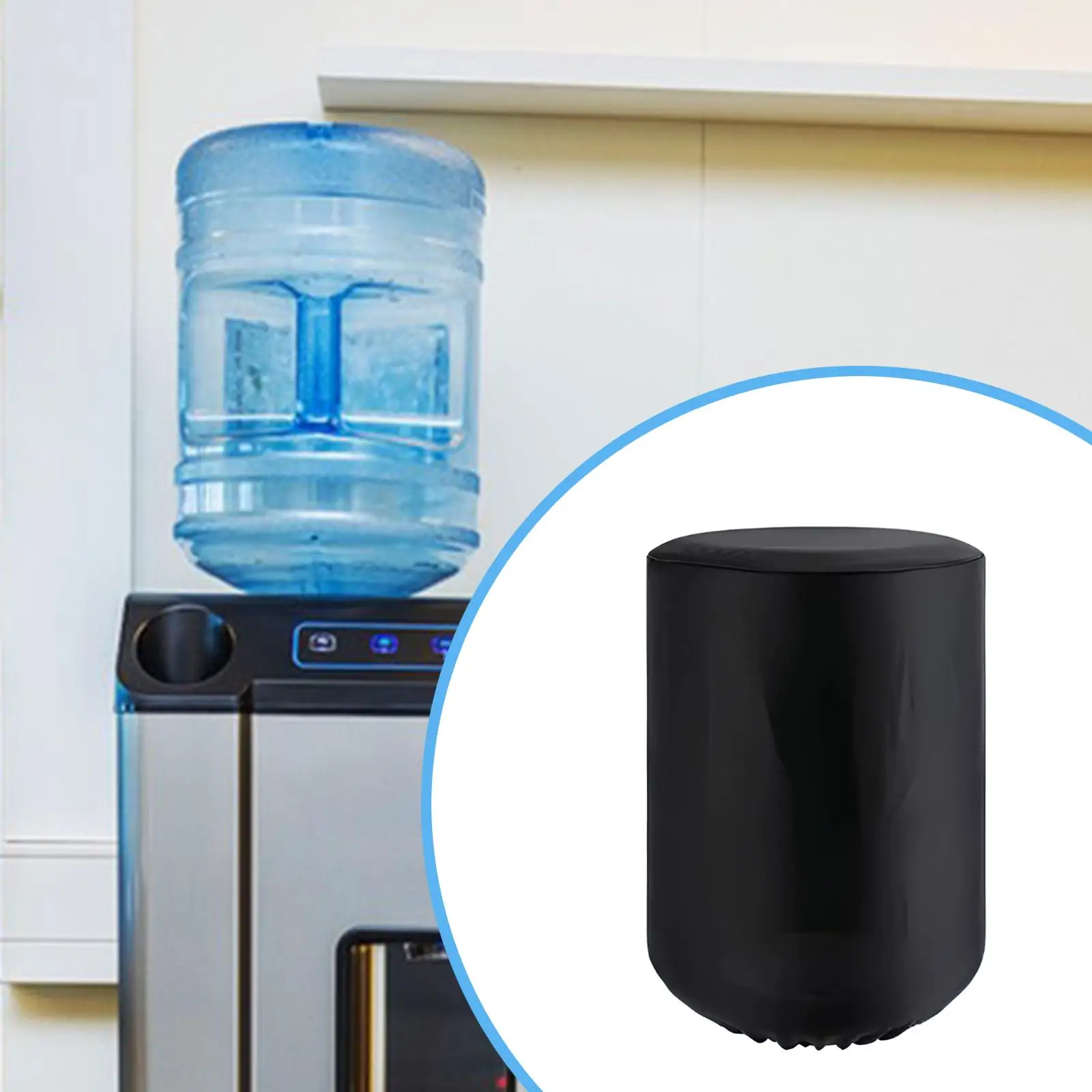 موزع المياه برميل غطاء غبار ديكور حامي لمكتب مطعم المنزل