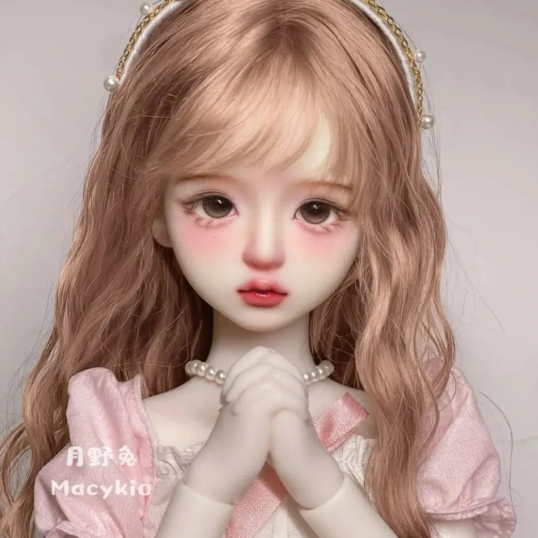 New SD BJD doll 1/4 beautiful girl linglan gentle temperament high quality resin toy gift angel dolls in offers  Free shipping