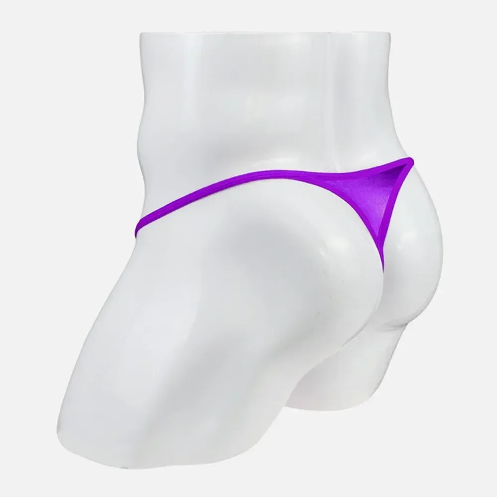 Majtki męskie majtki na każdą porę roku męskie etui na rękawy penisa T-back stringi kalesony Bikini oddychające stringi Hollow