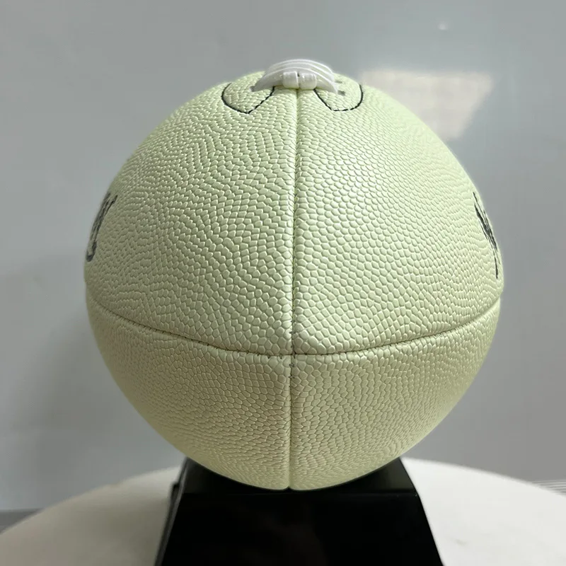 كرة قدم أمريكية خفيفة للرجبي من البولي يوريثان، مقاس 9 أصلية للبالغين، هدية عيد ميلاد، كرة تدريب لعيد الميلاد