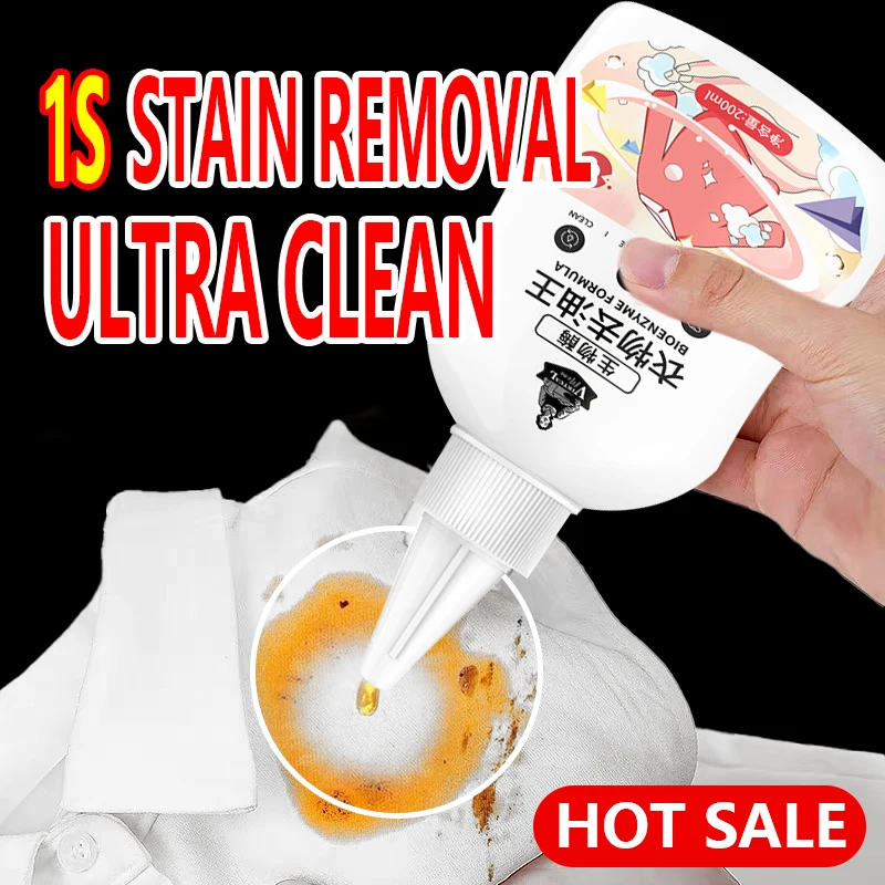 

Clothes degreasing tool for stubborn stains, oil stains, dirt removal, whitewashing, clothes degreasing, king cleaner