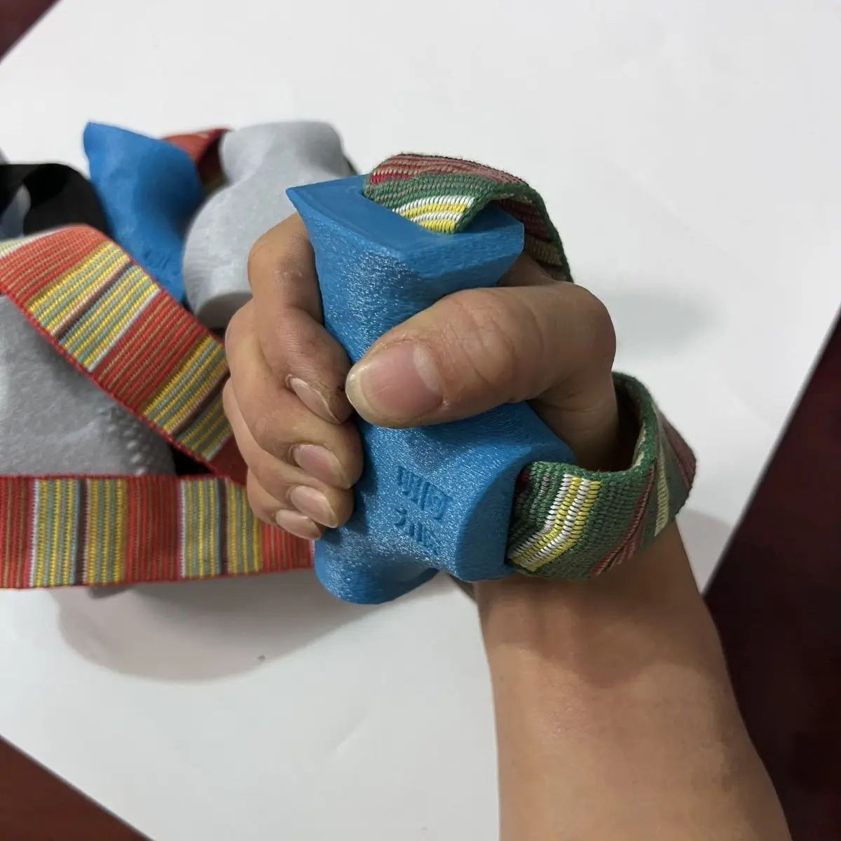 Pro Wrist Trainer Strengthener Hand Grip Arm Wrestling Equipment Tigermouth Thumb Grip Pronation Gripper Thicken Brace Not Tight