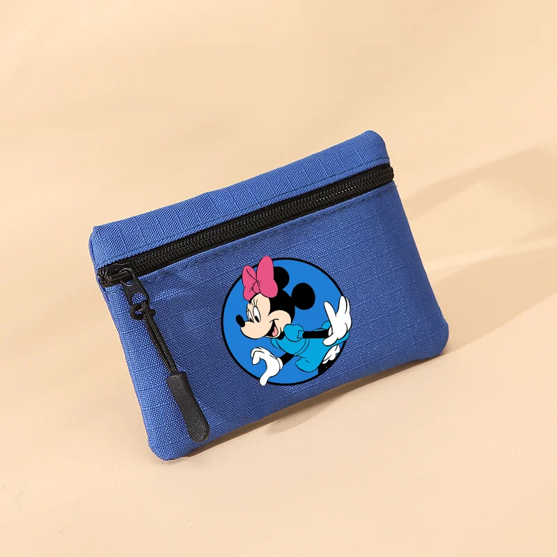 Disney Mickey Minnie Portemonnee Kindermunt Sleutel Opbergtas Cartoon Kawaii Tas Capaciteit Portemonnee Kawaii Cartoons Rits Kindercadeau