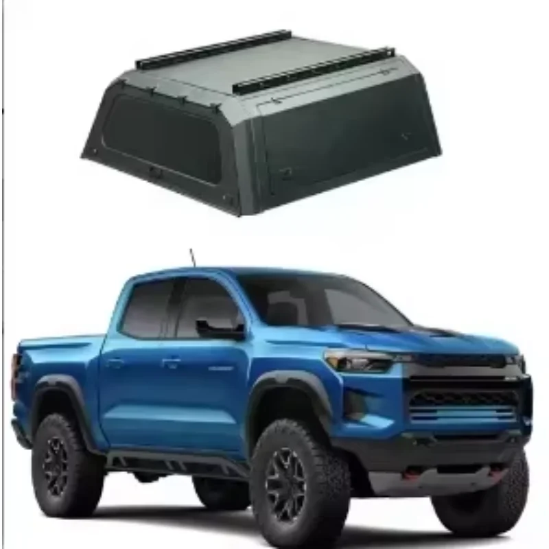 

XDSHard Type Aluminum Alloy Topper Camper Pickup Tonneau Cover 4x4 Pickup Truck Canopy For Colorado