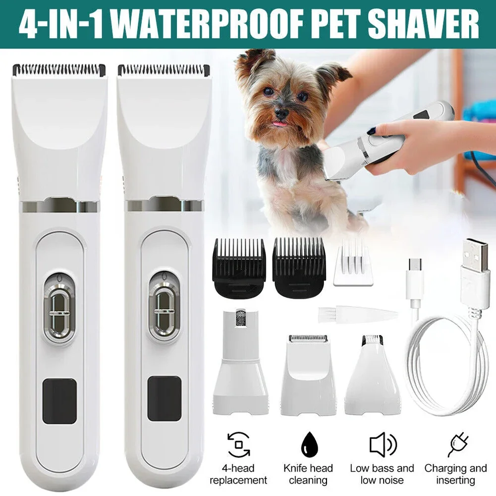 Pet Cat Dog Clipper Grooming Kit Professional Grooming Tool For Small Medium Large Pet