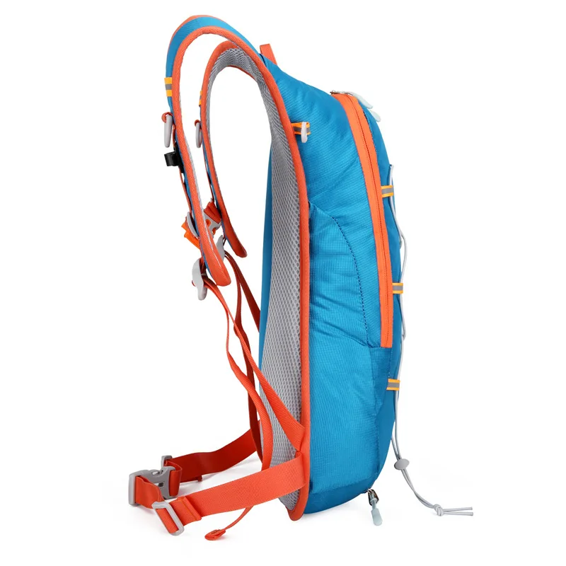 Mochila de hidratación azul para correr, bolsa de agua ligera y transpirable para deportes al aire libre, ciclismo, escalada, senderismo