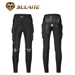 CE Level 1 Protection SULAITE Motorcycle Racing Armor Protector ATV Motocross Body Protection Pants Trousers Protective Gear