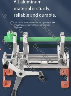 20-63 Socket Special Rack Set, Welder with Fixture for Plastic Pipes Portable Mini PPH PVDF Socket Fusion Welding Machine Kit