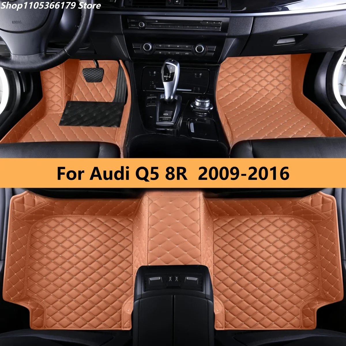 

Custom Car Floor Mat Fit For Audi Q5 8R 2009 2010 2011 2012 2013 2014 2015 2016 Auto Carpets Foot Coche Accessorie