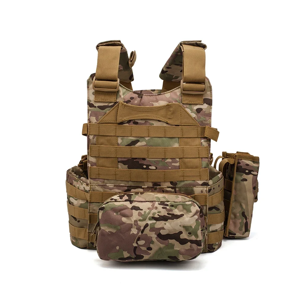 Military Tactical Airsoft Vest Paintball FG Multicam Camouflage Hunting Vest Assault Shooting Vests Outdoor Clothes Molle Gear