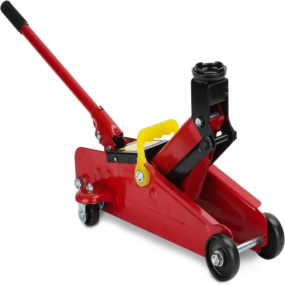 2 Ton Tonne Hydraulic Trolley Floor Jack With Plastic Storage Carry Case Car Van