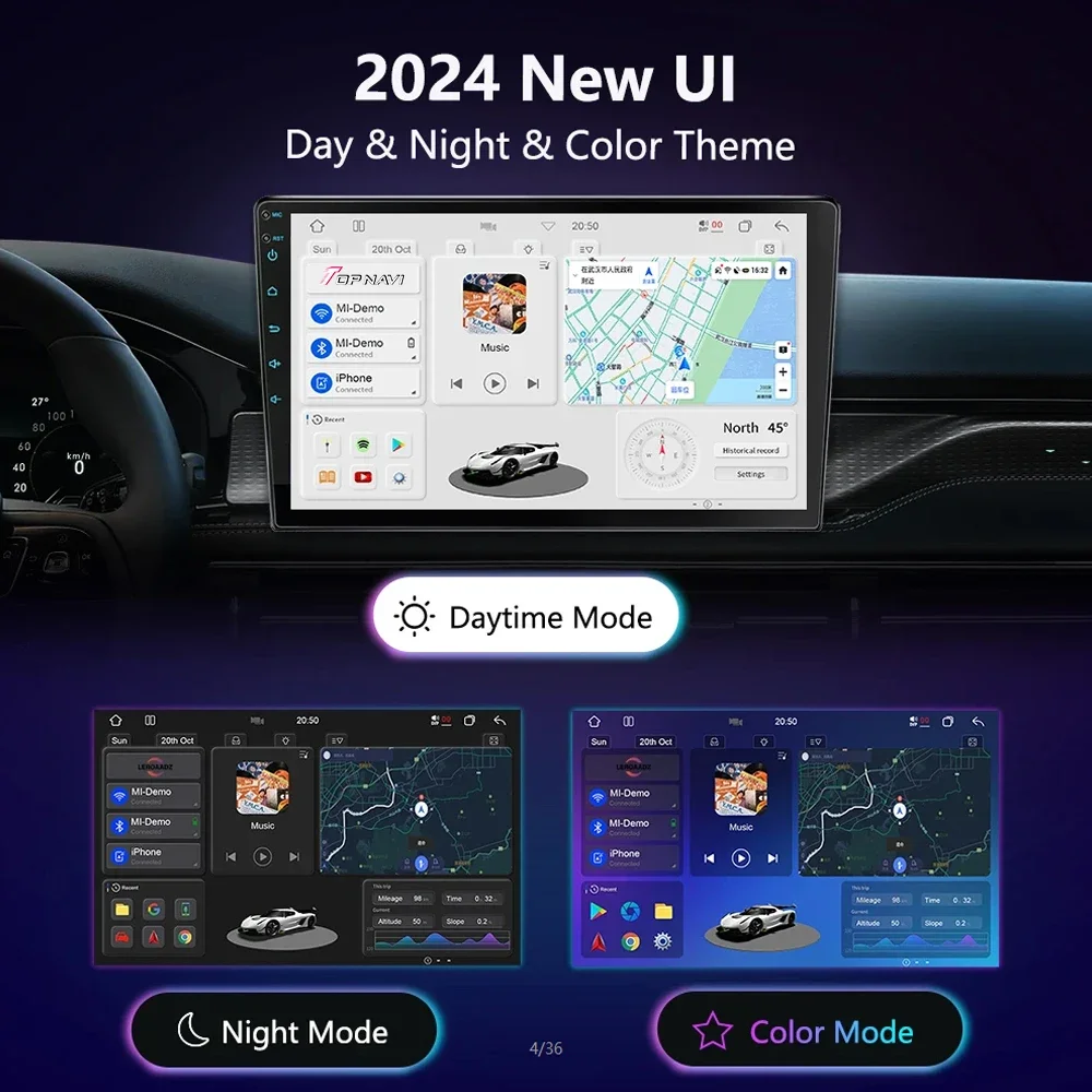 TS20 Universal Car Radio 7870 CarPlay Android Auto Wireless Multimedia System  DVD MP3 Amplifier