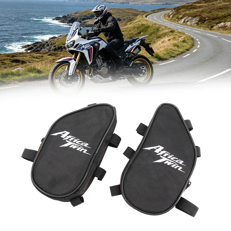 

Motorcycle Tool Place Bag Storage Bag Waterproof Frame Crash Bar Tool Bag For Honda CRF1000L Africa Twin Motorcycle Accessories