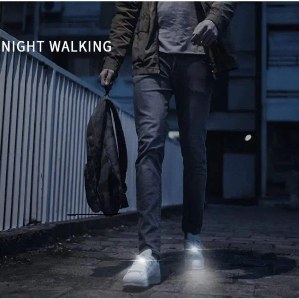 ​​LED Shoe Lights - Waterproof Clip-On Charms for Night Walking Dog Walks and Cycling Safety​​