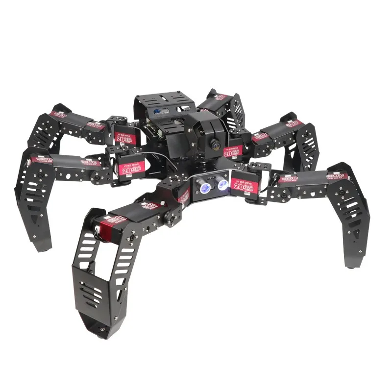 Hexapod bionic robot SpiderPi programmable OpenCV intelligent AI visual recognition