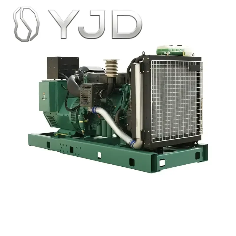 Heavy  500KW/625KVA Power Open diesel Generators Water air Cooled Genset diesel for Factory