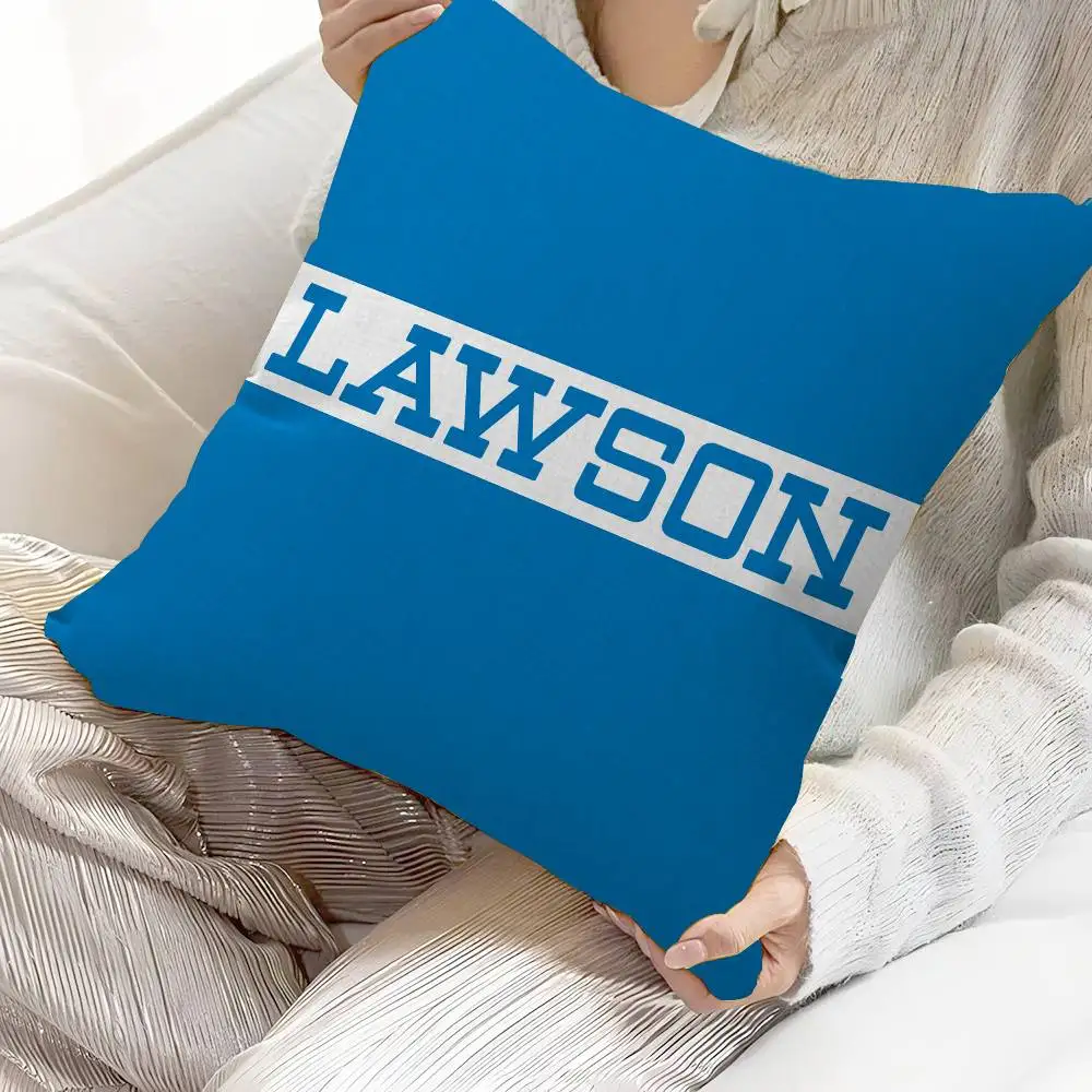 L-LAWSON Pillow Gifts Home Office Furnishings Bedroom Sofa Car Cushion Cover case 45x45cm