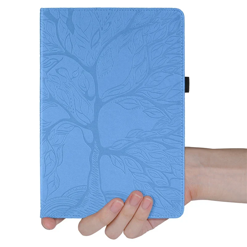 For Redmi Pad Pro Funda Case Cover 12.1 inch 3D Tree Embossed 360 Degree Rotating Flip Stand for Xiaomi Poco Pad Case Tablet