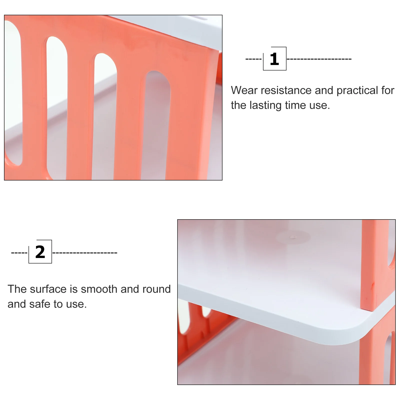 

Multifunction Multi-layer Shoe Rack Holder Door Storage Plastic Organizer for Closet