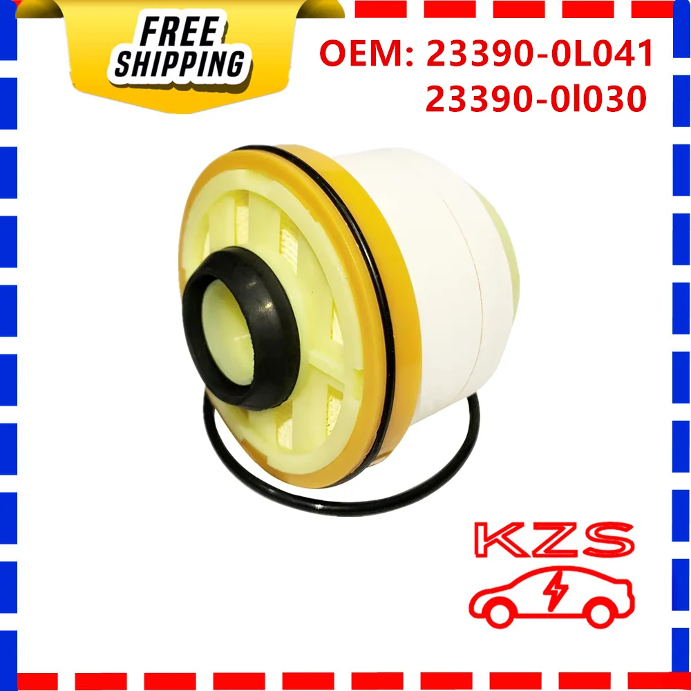 23390-0L041 23390-0l030 New Fuel Filter Filter for Toyota INNOVA KIJANG FORTUNER HILUX Vigo HIACE