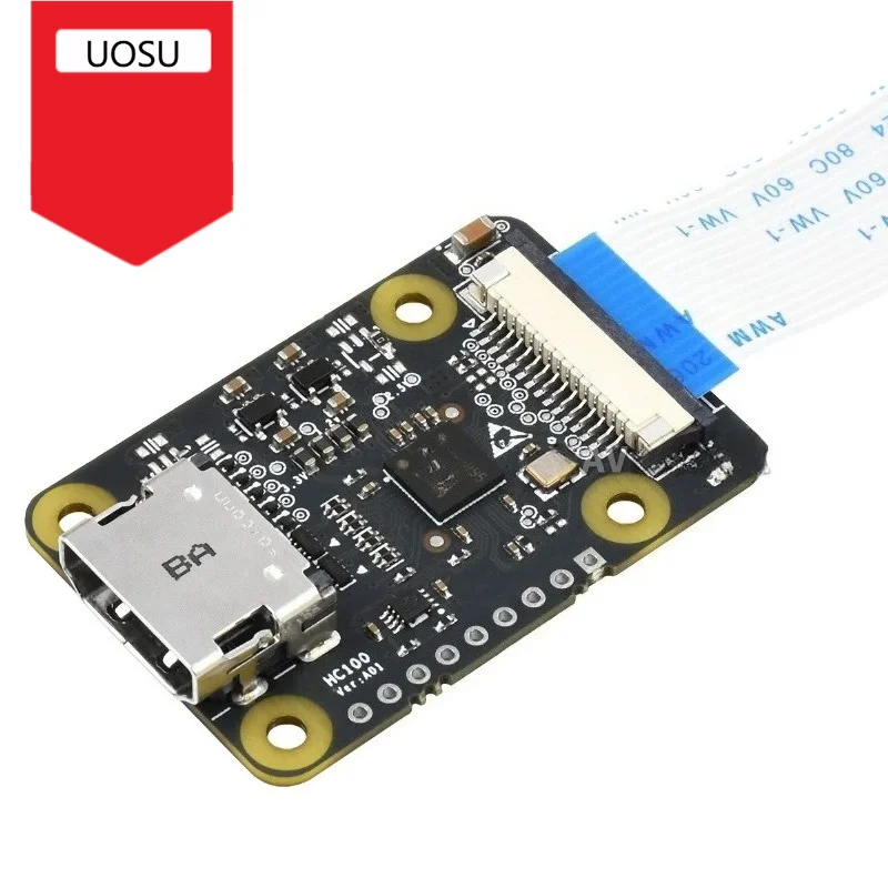 1Pcs HDMI-compatible To CSI Adapter For Raspberry Pi Series, 1080p@30fps Support, HDMI CSI Bridge
