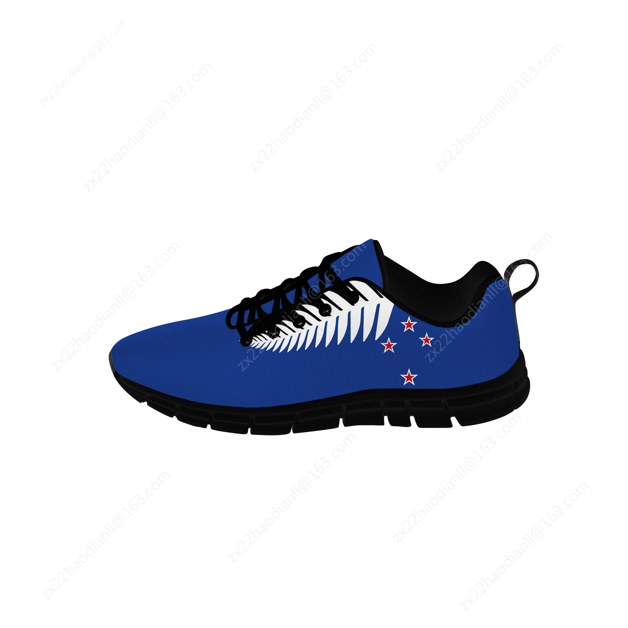 New Zealand Flag Sneakers Mens Womens Teenager Casual Shoes Canvas Running Cloth Shoes 3D Printed Breathable Lightweight shoe