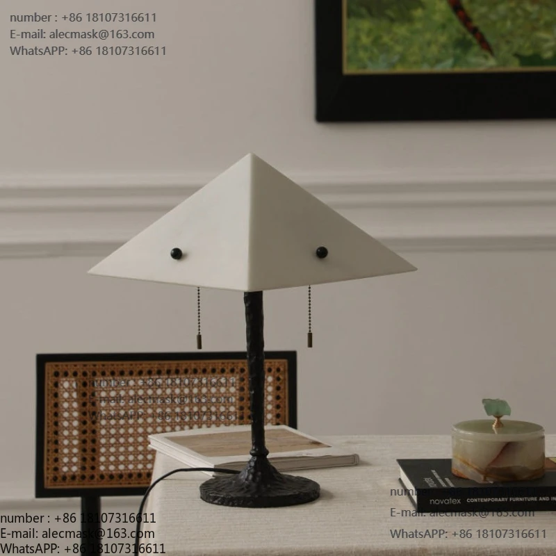 

Study light luxury bedroom ins creative warm bedside table simple Nordic modern desk lamp desk lamp reading lamp