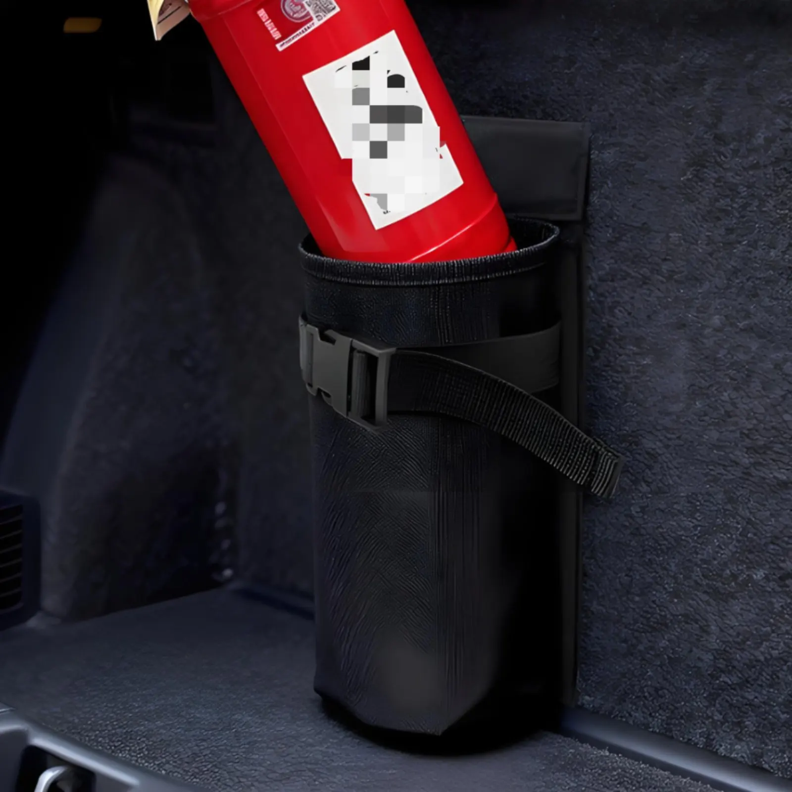 

Trunk Fire Suppression Device Mount Fast-Release Car Fire Suppression Device Holder Automotive Accessory Stable Fixation