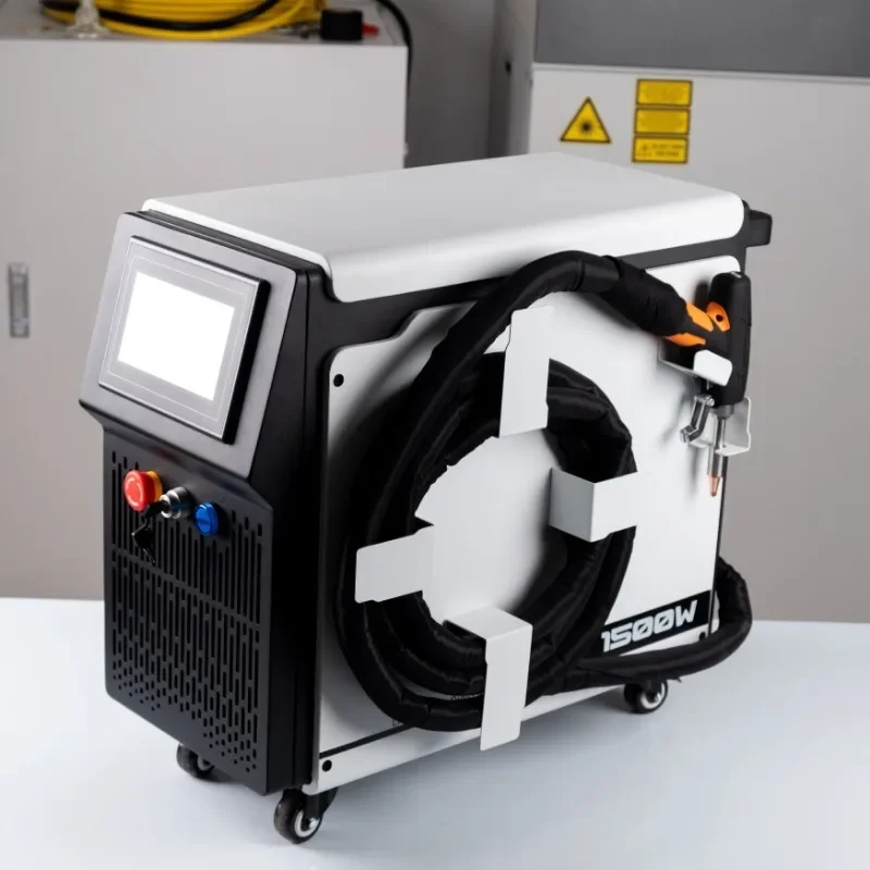 【specialized】DMK High Quality 4 In 1 600w 800w 900w Air Cooling Hand-held Portable Welder Machine For Aluminum Weldi