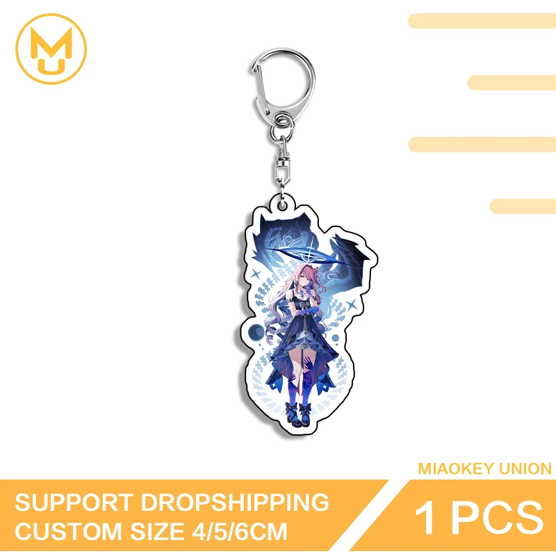 Denia Wuthering Waves Beautiful Waifu Hanging Ornament Ingenious Beautiful Acrylic Keychain Premium Innovative For Lover Couple