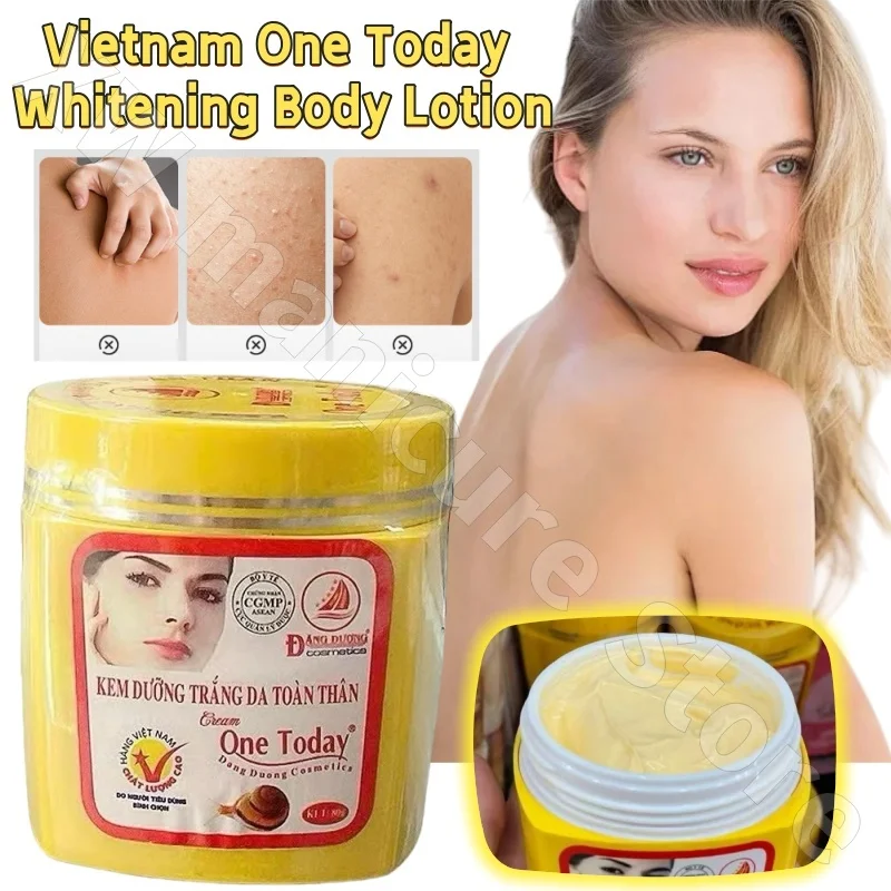 

Vietnam One Today Body Lotion Moisturizing Firming Brightening Improves Dry Rough and Dull Skin Body Care Cream 80g