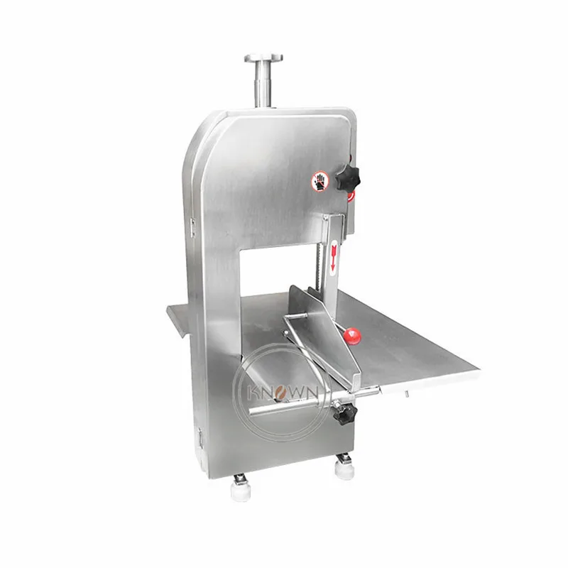 Electric Meat Bone Saw Machine Frozen Meat Cutter Chicken Cutting Machine Stainless Steel Automatic  Kebab Meat Slicer