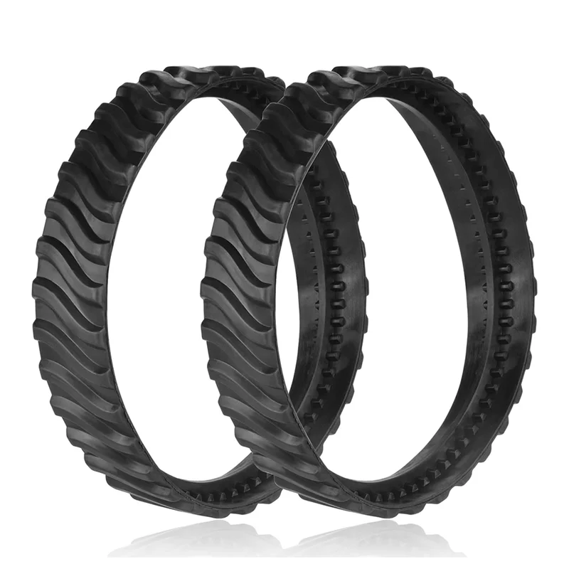 

RMWIN-2-Pack Track Replacement Elite Suction Cup Pool Cleaner R0526100 Heavy Duty Rubber Precision Wheel Band