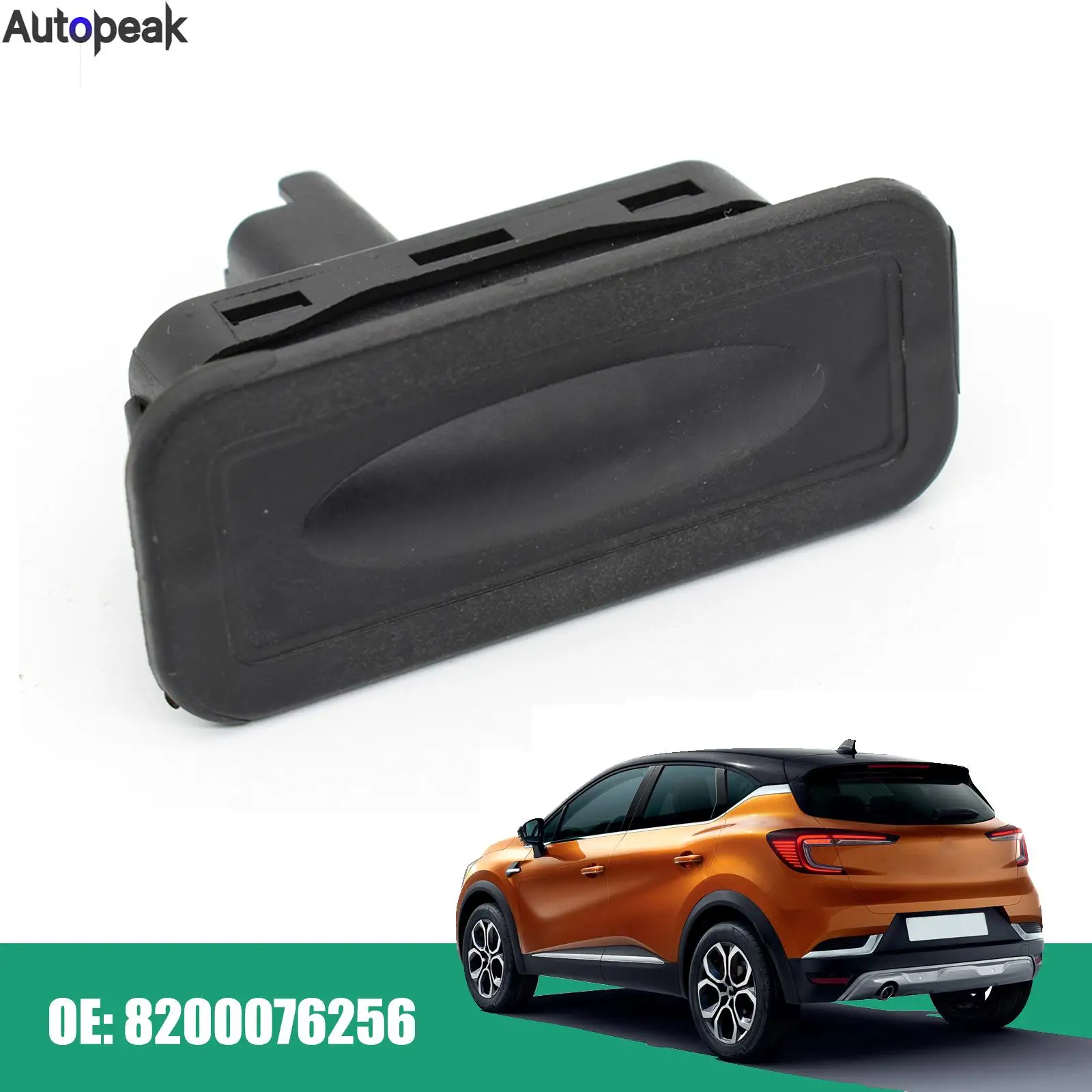 

For Renault Clio 3 4 Captur Kaptur Scenic Laguna Megane Tailgate Boot Release Switch Button Handle Catch Lid Control Accessories